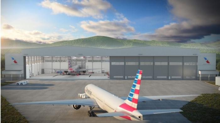 Projeto e Execução Portão do Hangar American Airlines - Guarulhos/SP