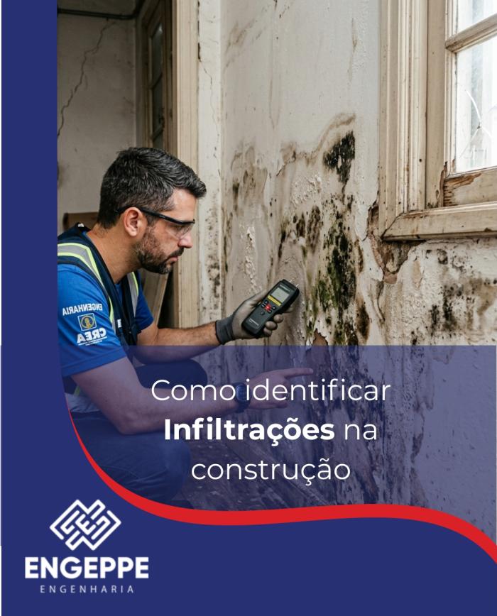 Como identificar Infiltrações na construção