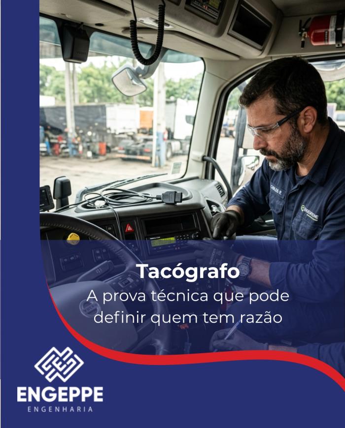 Tacógrafo: ele pode mudar completamente o resultado de um processo?