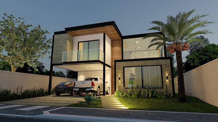 Projeto de Casas Modernas em Estrutura Metálica